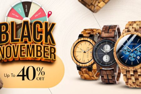 black friday special wooden watchesa