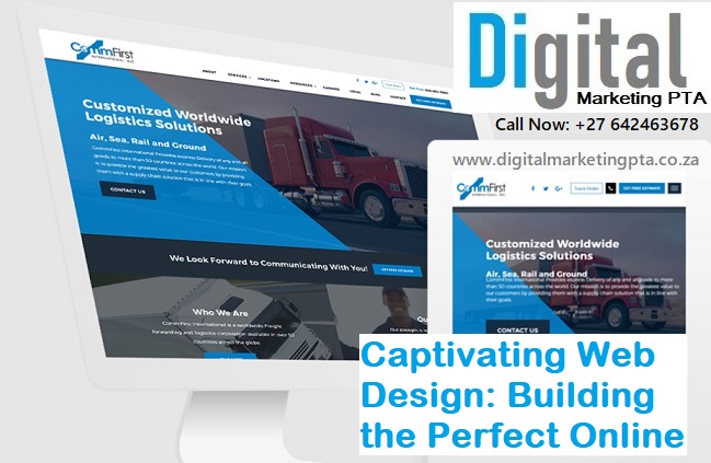 creative website designing in gauteng pretoria