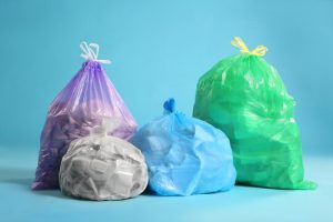 plastic garbage bags